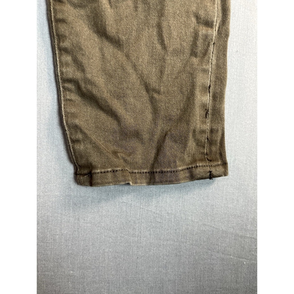 Carbon Pants Mens 28x30 Brown Slim Fit Freedom Flex Stretch Chinos Cotton Casual - Picture 5 of 9